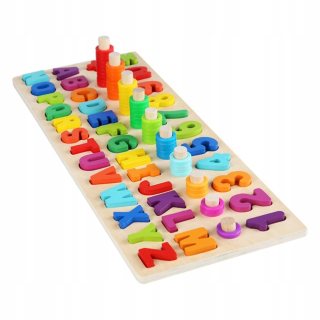 Hračky Montessori zhodné s číslami triediaca doska Hračky z raného veku
